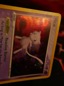 MP/HP Pokemon (Holo) MEW Card POP SERIES-4 Set #4/17 Foil EX Blister Promo#2 - Image 4