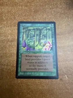 MTG Beta Edition 1993 Vintage Magic! NM Wild growth - Image 1