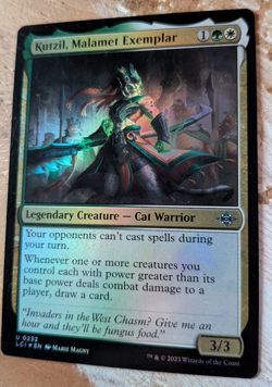 MTG Kutzil, Malamet Exemplar - The Lost Caverns of Ixalan NM FOIL - Image 1