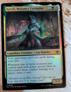 MTG Kutzil, Malamet Exemplar - The Lost Caverns of Ixalan NM FOIL - Image 2