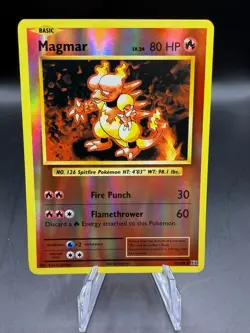 TCG POKEMON MAGMAR 20/108 HOLO XY EVOLUTIONS - Image 1