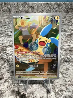 Minum 194/182 Paradox Rift Illustration NM Condition Pokemon TCG - Image 1