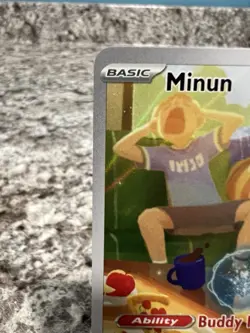Minum 194/182 Paradox Rift Illustration NM Condition Pokemon TCG - Image 3