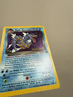Dark Gyarados DMG 8/82 - Holo Prerelease Promo Team Rocket - Pokemon Z - Image 3