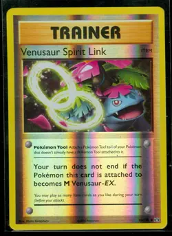 Pokemon VENUSAUR SPIRIT LINK 89/108 - XY Evolutions Rev Holo - MINT - OFF CENTER - Image 1