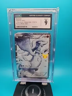 2021 Pokemon Celebrations Classic Collection Reshiram #113/114 CGC 9 MINT - Image 1