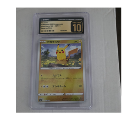 Pokemon Company CGC 10 Pikachu Start Deck 100 127/414 Reverse Holo Japanese - Image 1