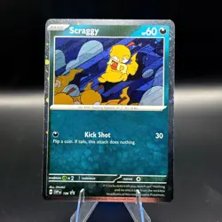SCRAGGY 186 HOLO SCARLET & VIOLET PROMO NEAR MINT - Image 1
