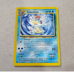 Pokemon Croconaw Neo Genesis Uncommon 31/111 70 HP Stage 1 2000 English - Image 1