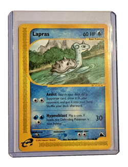 2003 Pokemon Skyridge Lapras Non-Holo 71/144 LP - Image 1