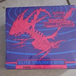 Pokemon TCG Sword & Shield Darkness Ablaze Elite Trainer Box Eternatus English - Image 1