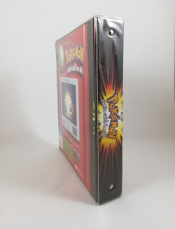 Vintage Pokemon 3 Ring Binder 1999 Nintedo Thunder Wave Electric Made in USA - Image 5