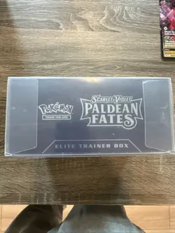 Pokemon TCG Scarlet & Violet Paldean Fates Elite Trainer Box ETB Sealed - Image 2