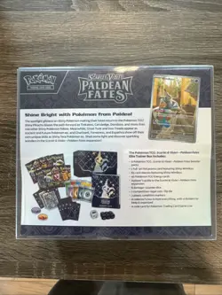 Pokemon TCG Scarlet & Violet Paldean Fates Elite Trainer Box ETB Sealed - Image 3