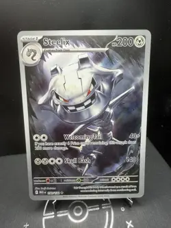Pokemon TCG Mega Evolutuions Steelix 150/132 Art Rare Full Art NM! - Image 1