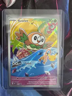 Pokemon TCG First Partner Illustration Collection Series 1 Gen 7 Alola Starters - Image 5