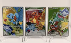Pokemon First Partner Illustration Rare Collection Series 1 Kanto Gen 1 set - Image 1