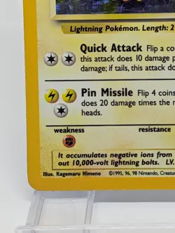 Pokemon TCG Jolteon Jungle 4/64 Holo Unlimited Holo Rare WOTC MP - Image 4