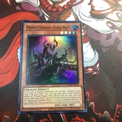 YuGiOh Primite Dragon Ether Beryl RA05-EN033 Super Rare - Image 1