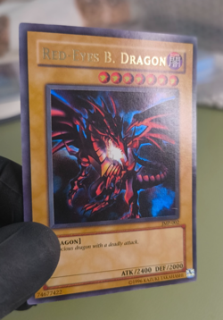 Red Eyes Black Dragon JMP-002 Ultra Rare Magazine Promo LP/MP - Image 1