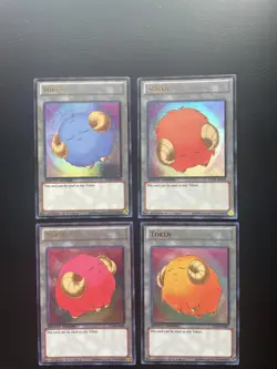 Yugioh Scapegoat Goat Token Set LC04 Limited Edition Ultra Rare NM/LP - Image 1
