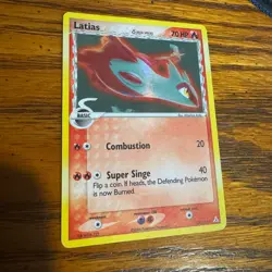 Pokemon TCG English Card ex Holon Phantoms Latias 21/110 Deck Holo Rare LP - Image 1