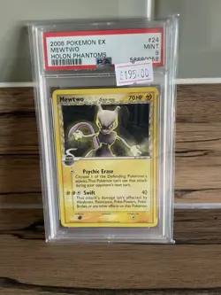 PSA 9 Mewtwo Ex Holo Phantoms 24/110 GEM MINT Graded Pokemon Card - Image 1