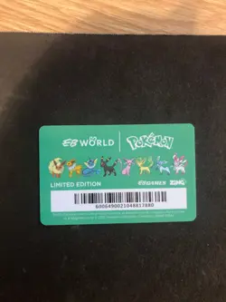 Eevee eb world games Level 2 membership Pokemon day card NM - Mint Aus excl - Image 2