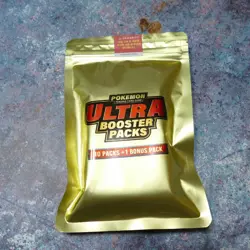 Pokemon Trading Card Game Ultra Booster Packs 10 + 1 Bonus Packs - Image 1