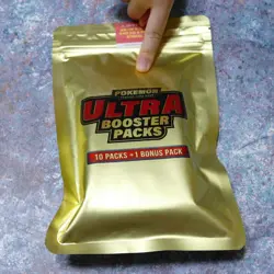 Pokemon Trading Card Game Ultra Booster Packs 10 + 1 Bonus Packs - Image 5