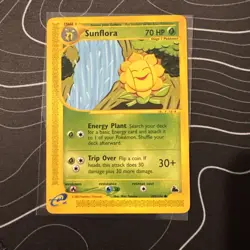 Pokemon Card - Sunflora - 105/144 - Non Holo - Common - Skyridge - NM - Image 1