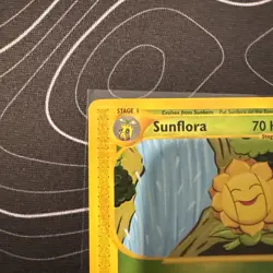 Pokemon Card - Sunflora - 105/144 - Non Holo - Common - Skyridge - NM - Image 2