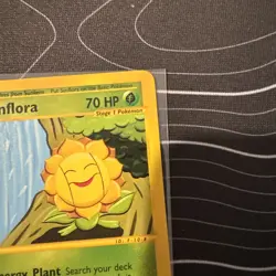 Pokemon Card - Sunflora - 105/144 - Non Holo - Common - Skyridge - NM - Image 3