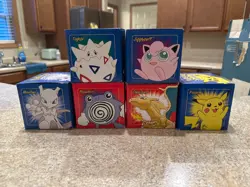 BURGER KING 1999 POKEMON 23K GOLD PLATED TRADING CARD - COMPLETE SET ALL SEALED - Image 1