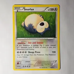 Snorlax 58/83 Generations Rare Pokemon TCG Card NM/NP - Image 1
