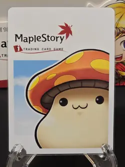 Maplestory iTCG Stone Golem 92/96 Silver Code 2007 WOTC Trading Card Game Rare - Image 2