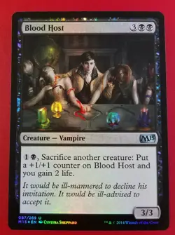 1x Blood Host | FOIL | M15 Magic 2015 | MTG Magic Cards - Image 1