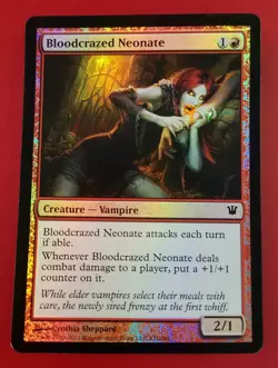 1x Bloodcrazed Neonate | FOIL | Innistrad | MTG Magic Cards - Image 1