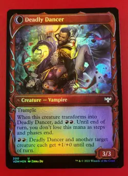 1x Alluring Suitor | FOIL Showcase | Innistrad Crimson Vow | MTG Magic Cards - Image 2