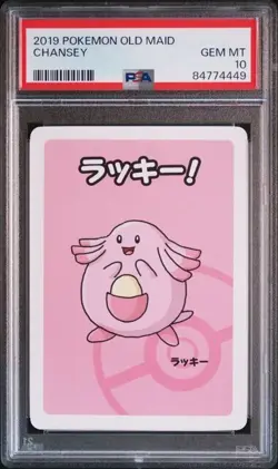 PSA 10 2019 POKEMON OLD MAID CHANSEY - Image 1