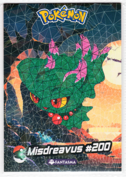POKEMON - CRYSTAL CARD COLLECTION * MISDREAVUS #200 - CRACKED ICE HOLO - Image 1