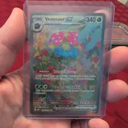 Pokemon TCG Venusaur ex 198/165 Scarlet & Violet 151 - Image 1