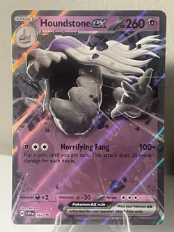 Houndstone ex 162 Holo Promo Scarlet & Violet Promo Pokemon TCG - Image 1