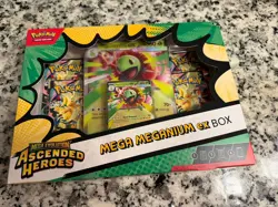 New Pokemon TCG Mega Evolution Ascended Heroes Mega Meganium EX Box - Image 1