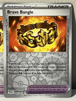4x Brave Bangle Reverse Holo Playset 080/086 White Flare Pokemon TCG - Image 2