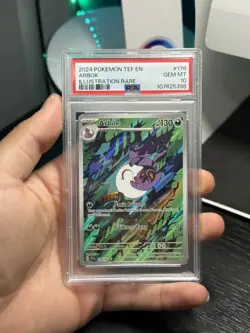 Pokemon Arbok 176/162 SV05 Temporal Forces Illustration Rare Holo PSA 10 - Image 1