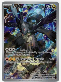 Pokemon TCG N’s Zekrom #031 Black Star Promo Ascended Heroes Promo - Image 1