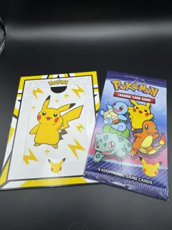 1x SEALED 2021 Pack W Extras 25th Anniversary Pokemon Cards McDonalds Exclusive - Image 4