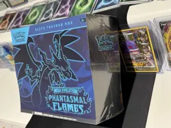 Pokemon ETB Mega Evolution Phantasmal Flames Sealed Elite Trainer Box New TCG - Image 4