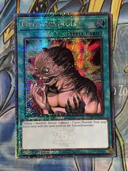 Euro Metamorphosis Quarter Century Secret 1st Ed RA04-EN123 NM Yugioh - Image 1